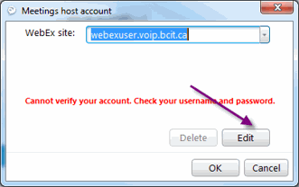 screen shots for webex install to windows