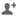 grey icon headshot with plus sign