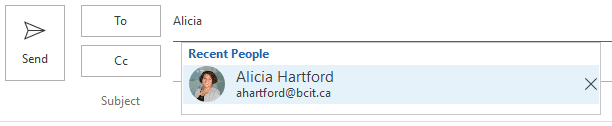 Screen shots on how to do profile pics in Outlook