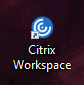 Citrix workspace icon.