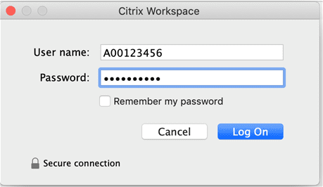 citrix viewer el capitan