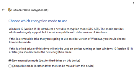 Encrypt a USB drive or external hard drive with BitLocker : Red River  College Polytechnic: Information Technology Solutions