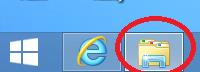 File explorer folder icon.