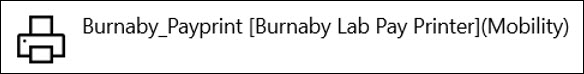 Screenshot Mobility Payprint Burnaby Payprint icon to see