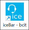 Screenshot of iceBar software icon