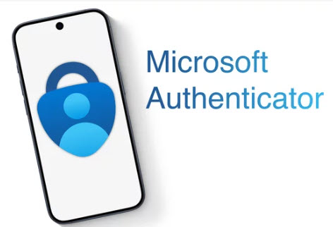 Screenshot Microsoft Authenticator app logo on cellular